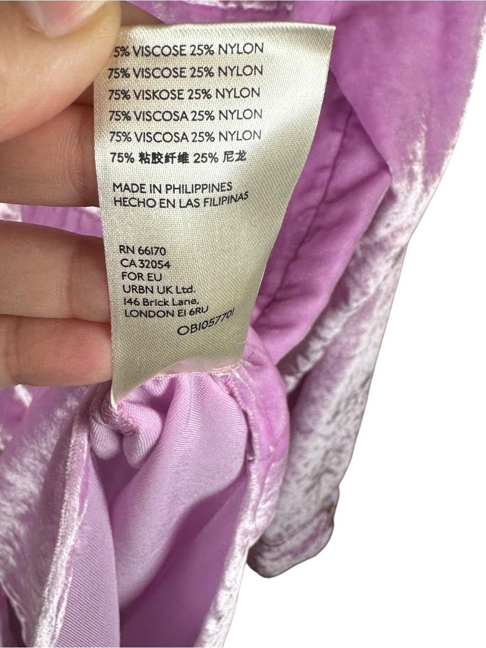 Pilcro Anthropologie Crushed Velvet Button Up Blouse Lilac Dreamy Fairycore Sz10 - Picture 14 of 14